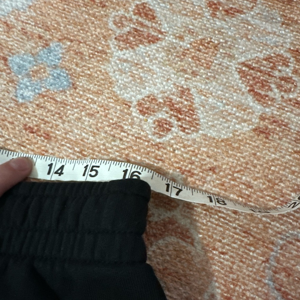 MATE the label Organic Fleece Relaxed Pocket Sweatpant in jet black size large - Picture 10 of 11